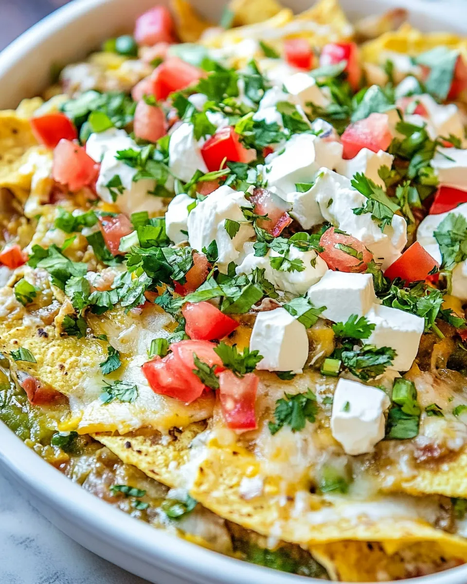 Easy Tex Mex Chilaquiles recipe photo