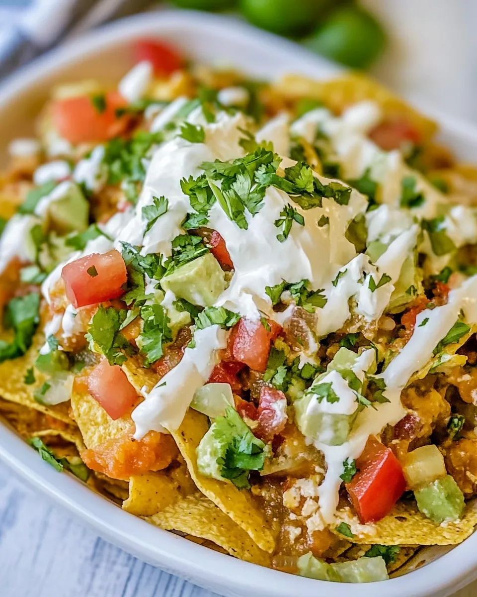 Delicious Tex Mex Chilaquiles shot