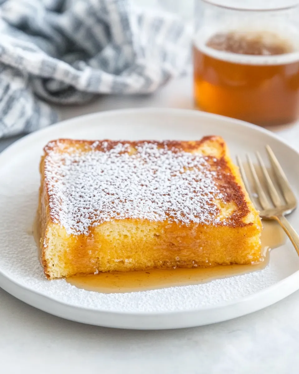 Easy Texas Toast French Toast recipe photo