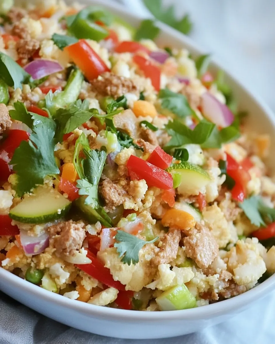 Delicious Thai Cauliflower Rice image