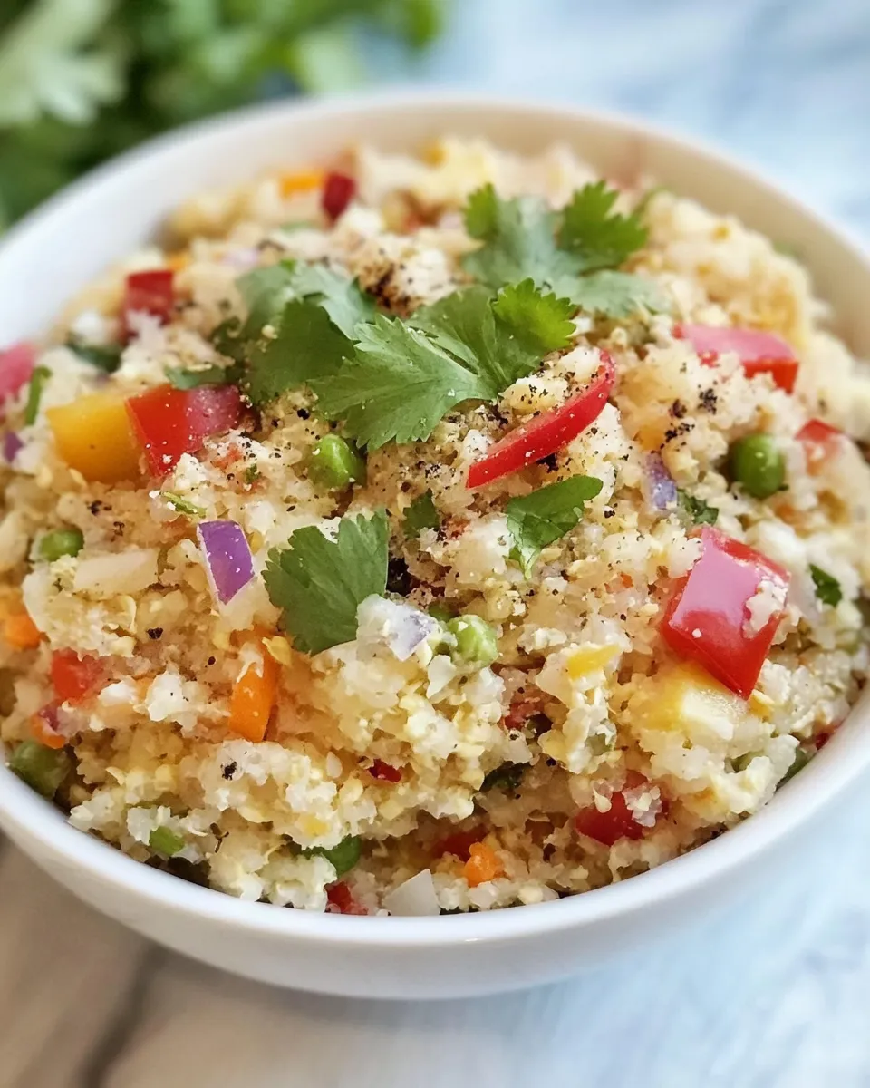 Quick Thai Cauliflower Rice dish photo