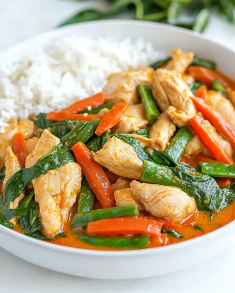 Homemade Thai Curry Chicken recipe photo