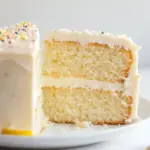 Homemade The Absolute Best White Cake photo