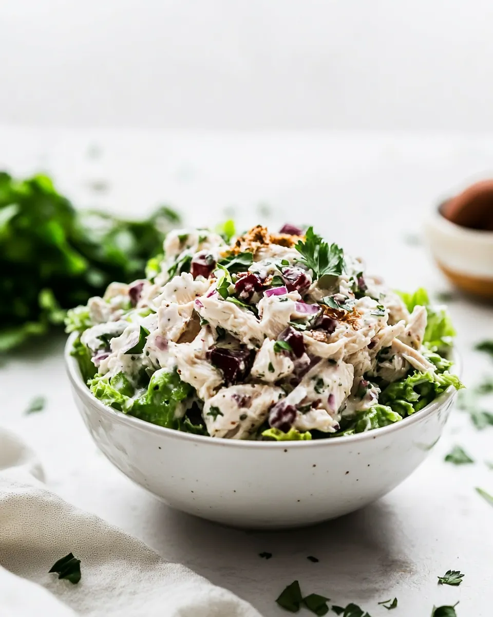Easy The BEST Chicken Salad Recipe shot