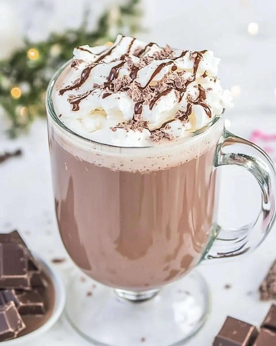 Homemade The Best Hot Chocolate photo