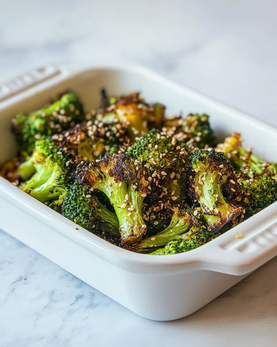 Delicious The Best Roasted Broccoli shot