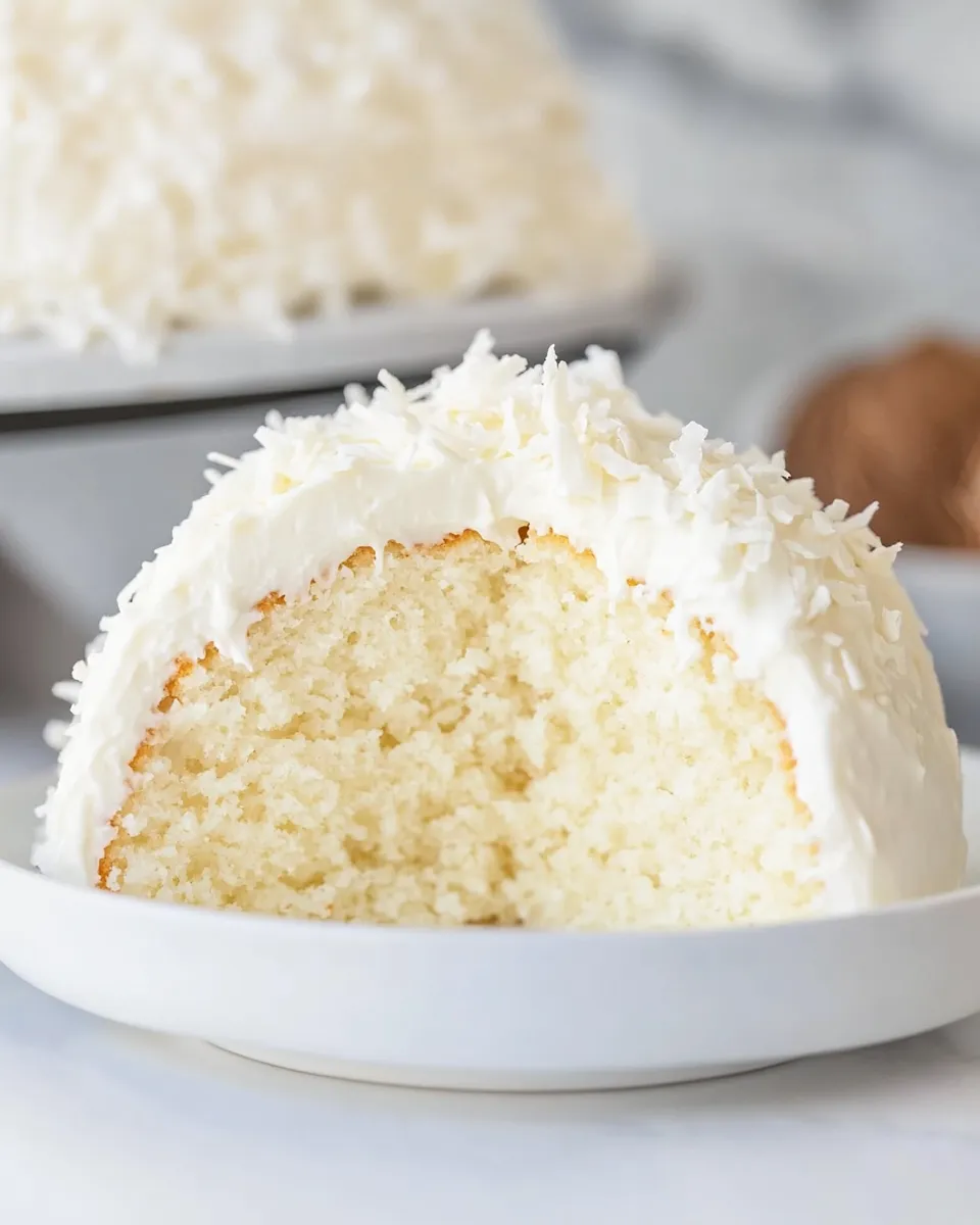 Easy The Best Tom Cruise Coconut Cake (White Chocolate Coconut) recipe photo