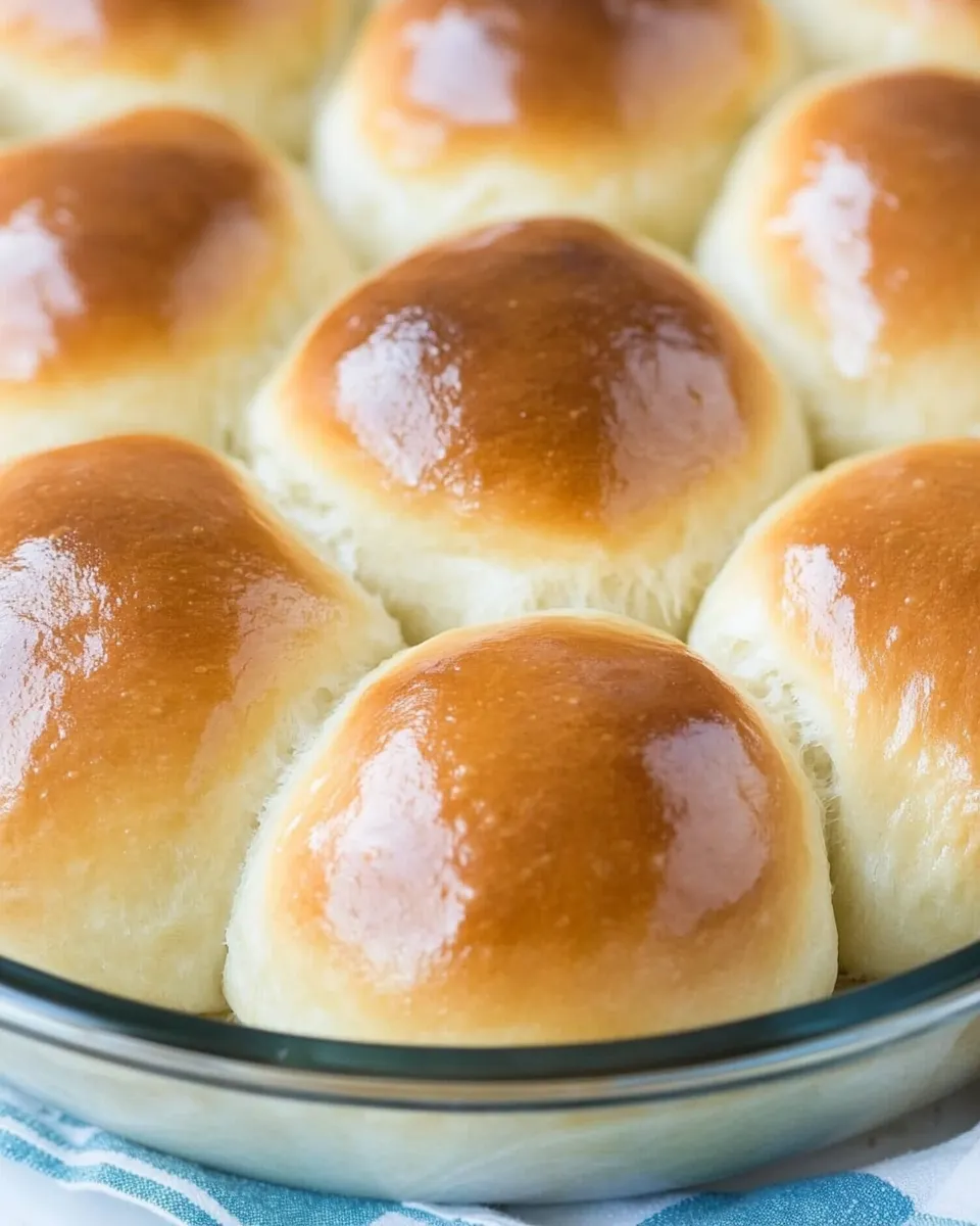 Delicious The Best Yeast Rolls shot