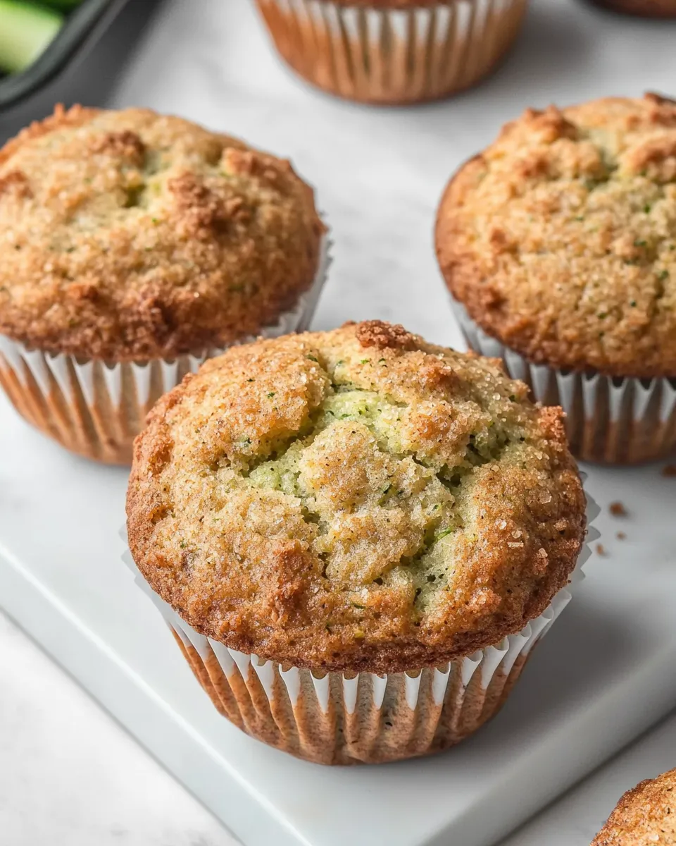 Delicious The Best Zucchini Muffins shot