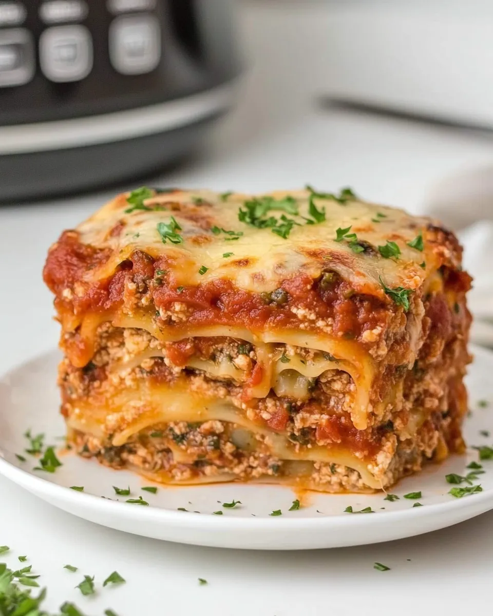 Homemade The Ultimate Instant Pot Lasagna dish photo