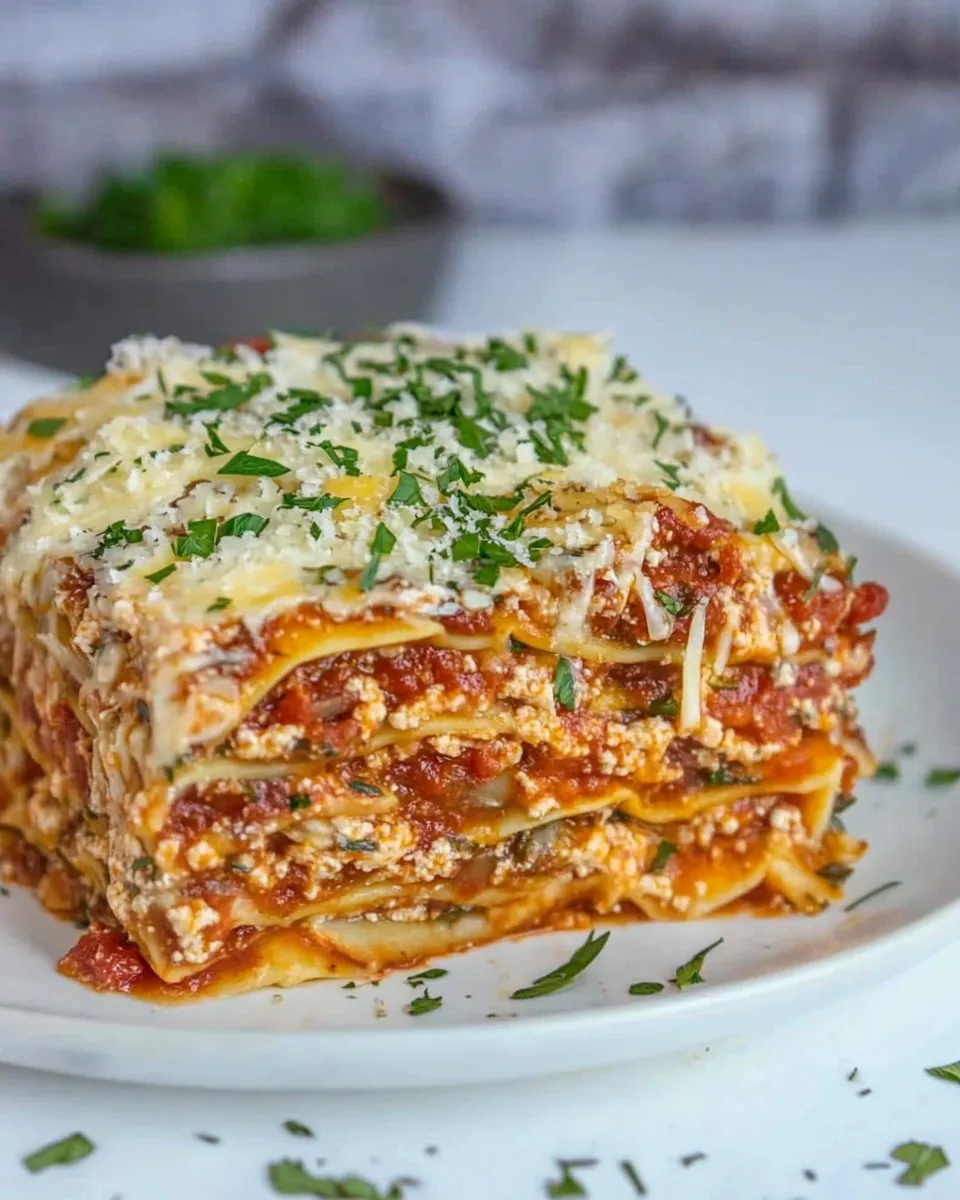 Easy The Ultimate Instant Pot Lasagna plate image