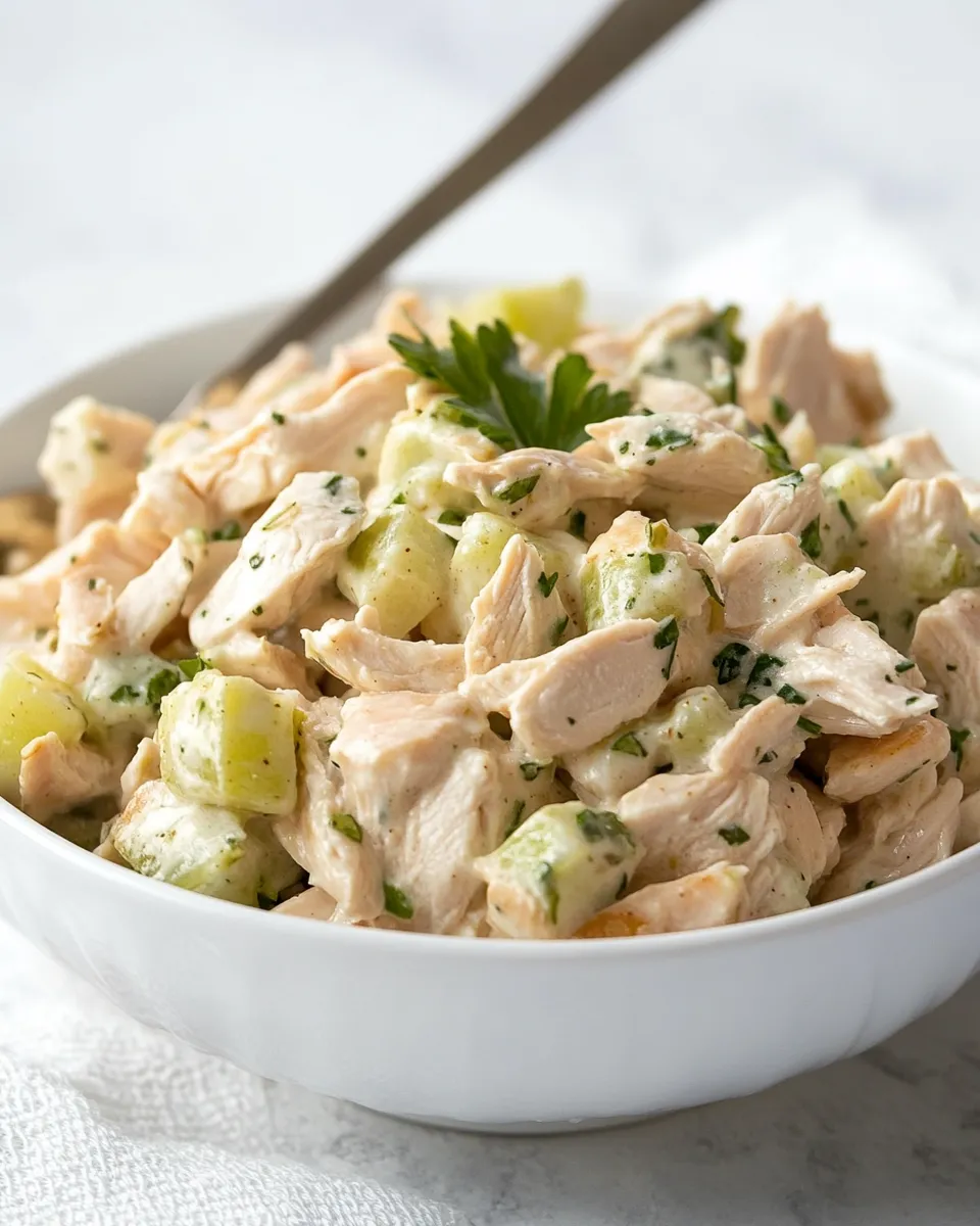 Delicious The Ultimate Southern Chicken Salad Recipe image