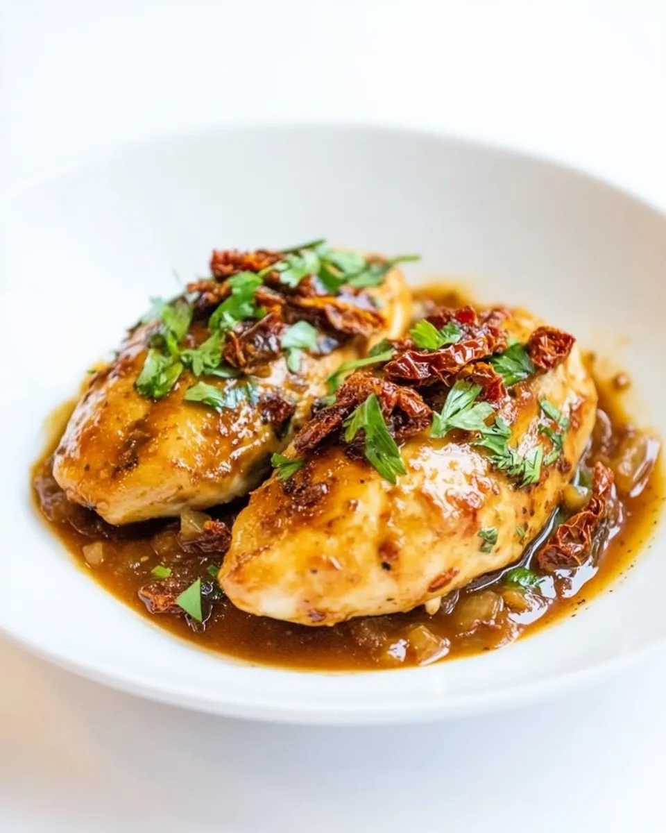 Easy This Sun-Dried Tomato Chicken Makes Clean Eating Simple recipe image
