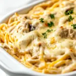 Homemade Three Cheese Chicken Tetrazzini photo
