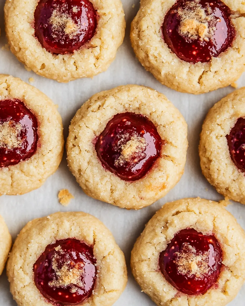 Classic Thumbprint Cookies Recipe image