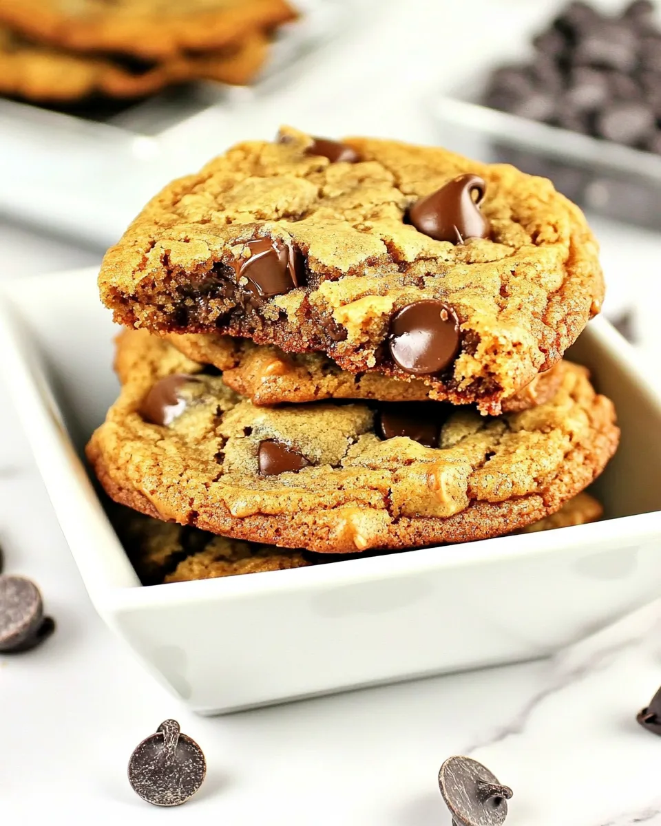Classic TikTok Chocolate Chip Cookies image