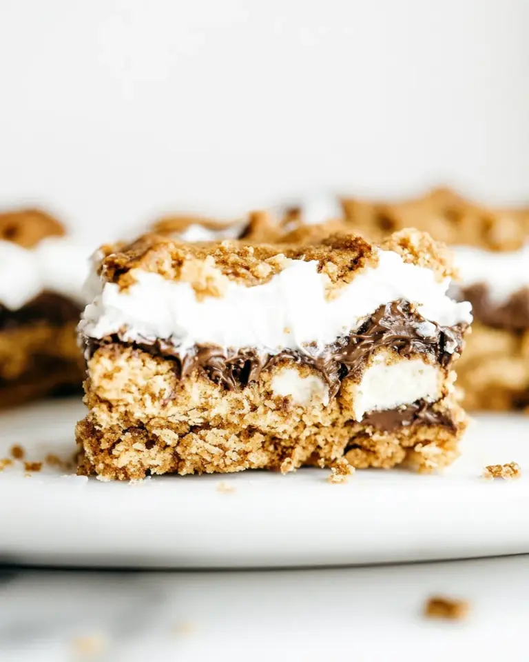 Homemade To Die For Ooey Gooey Smores Bars photo
