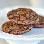 Homemade Triple Chocolate Cookies Recipe photo