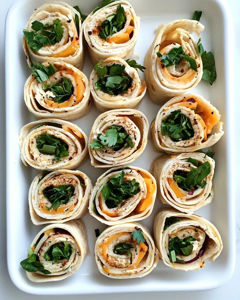 Classic Turkey Cheddar Apple Pinwheels image