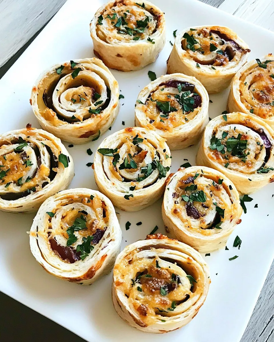 Easy Turkey Cheddar Apple Pinwheels recipe photo