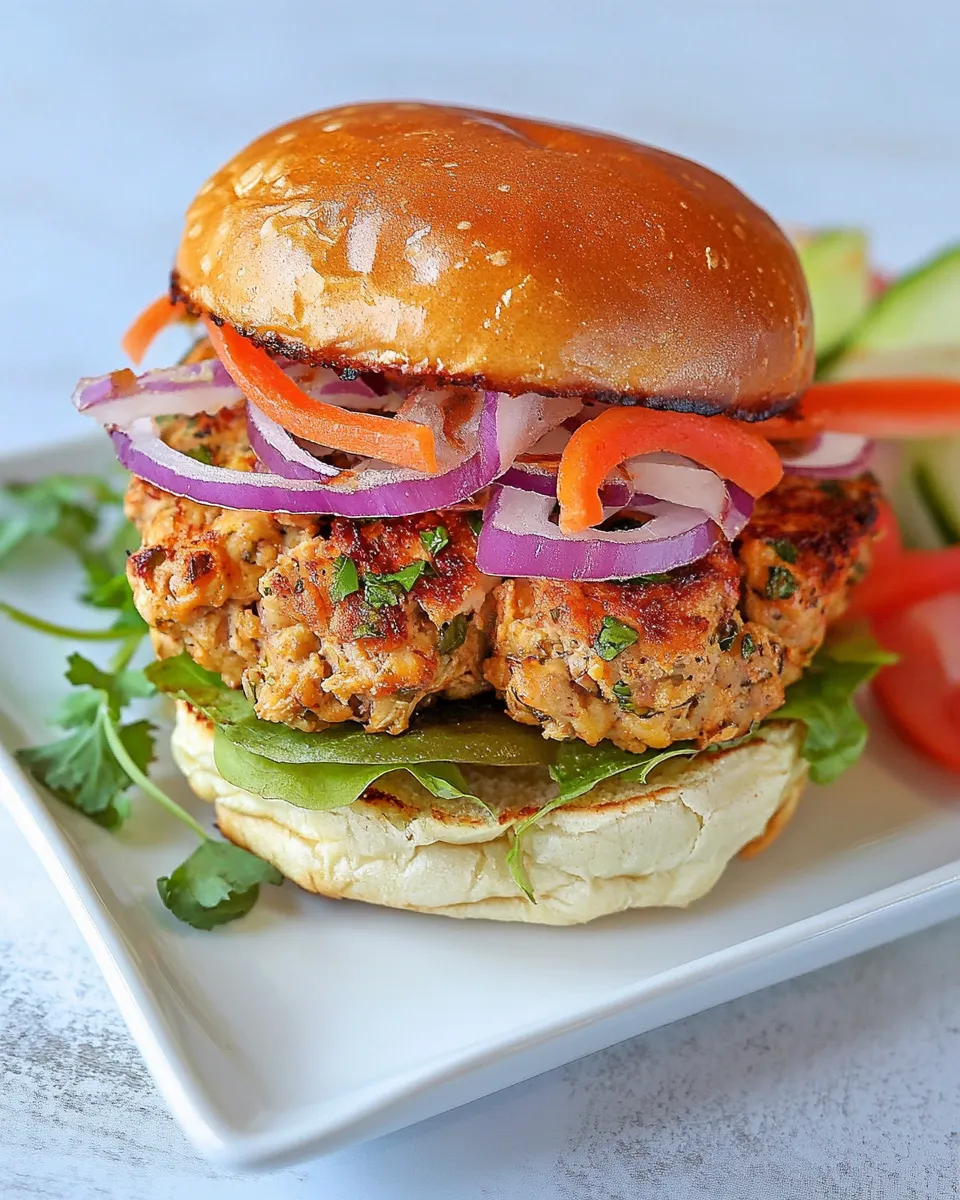 Homemade Turkey Garden Burgers recipe photo
