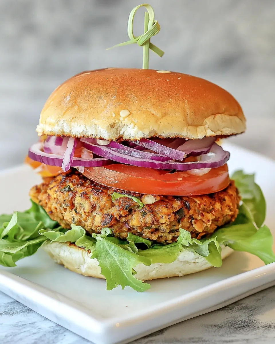 Healthy Turkey Garden Burgers dish photo