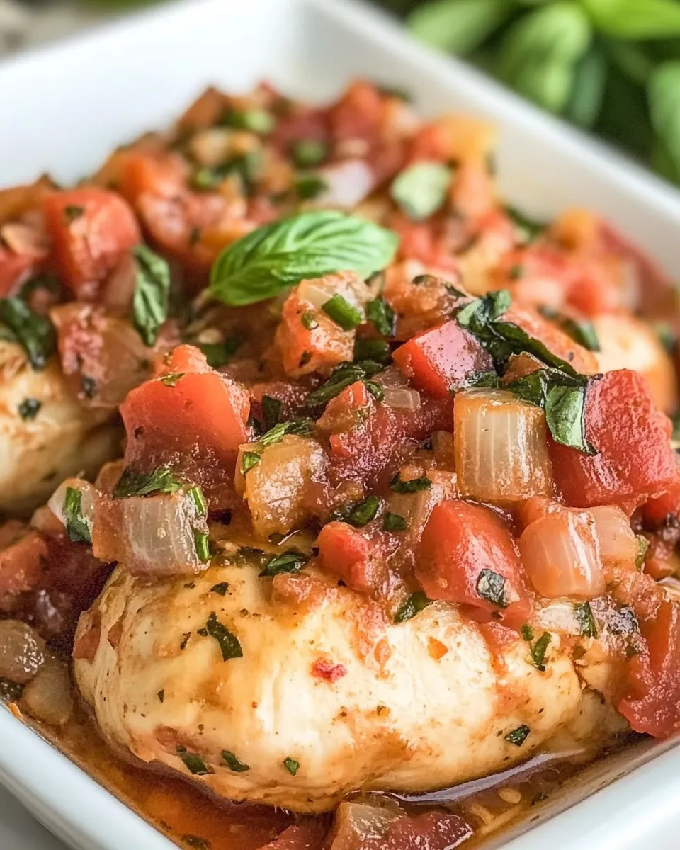 Classic Tuscan Basil Chicken image