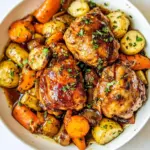 Homemade Two Serving Healthy Honey Chicken and Vegetables photo