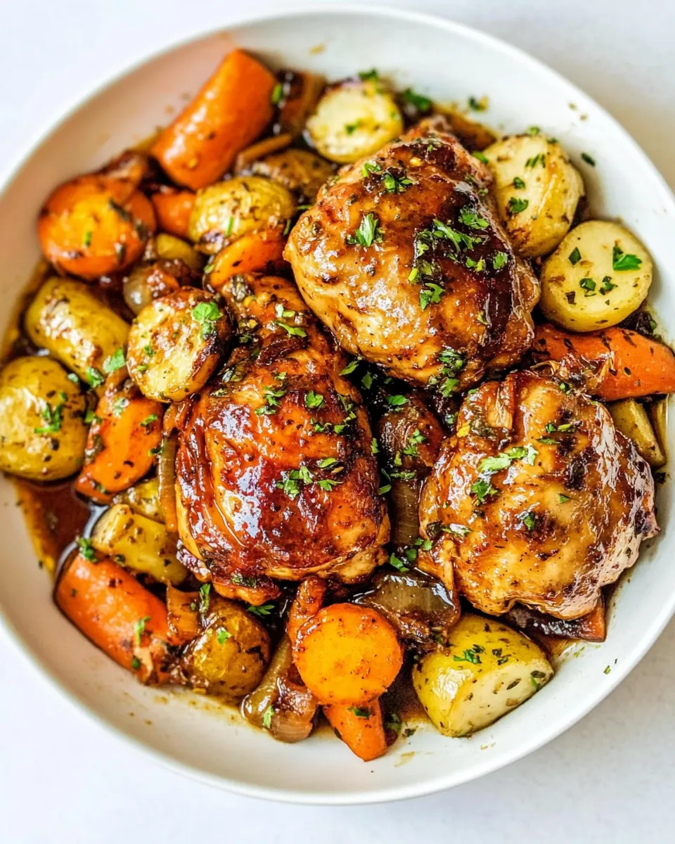 Homemade Two Serving Healthy Honey Chicken and Vegetables photo