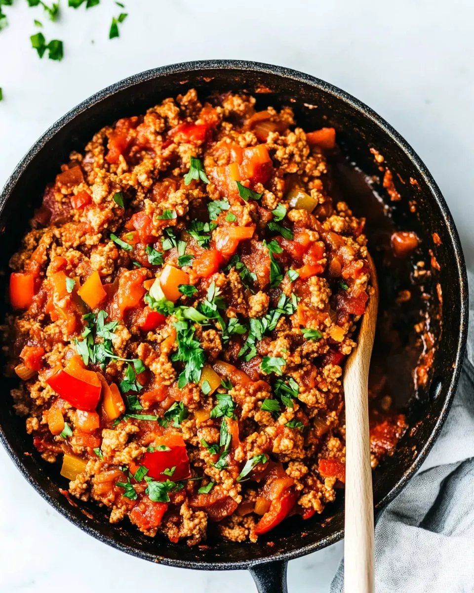 Easy Unstuffed Pepper Skillet recipe photo