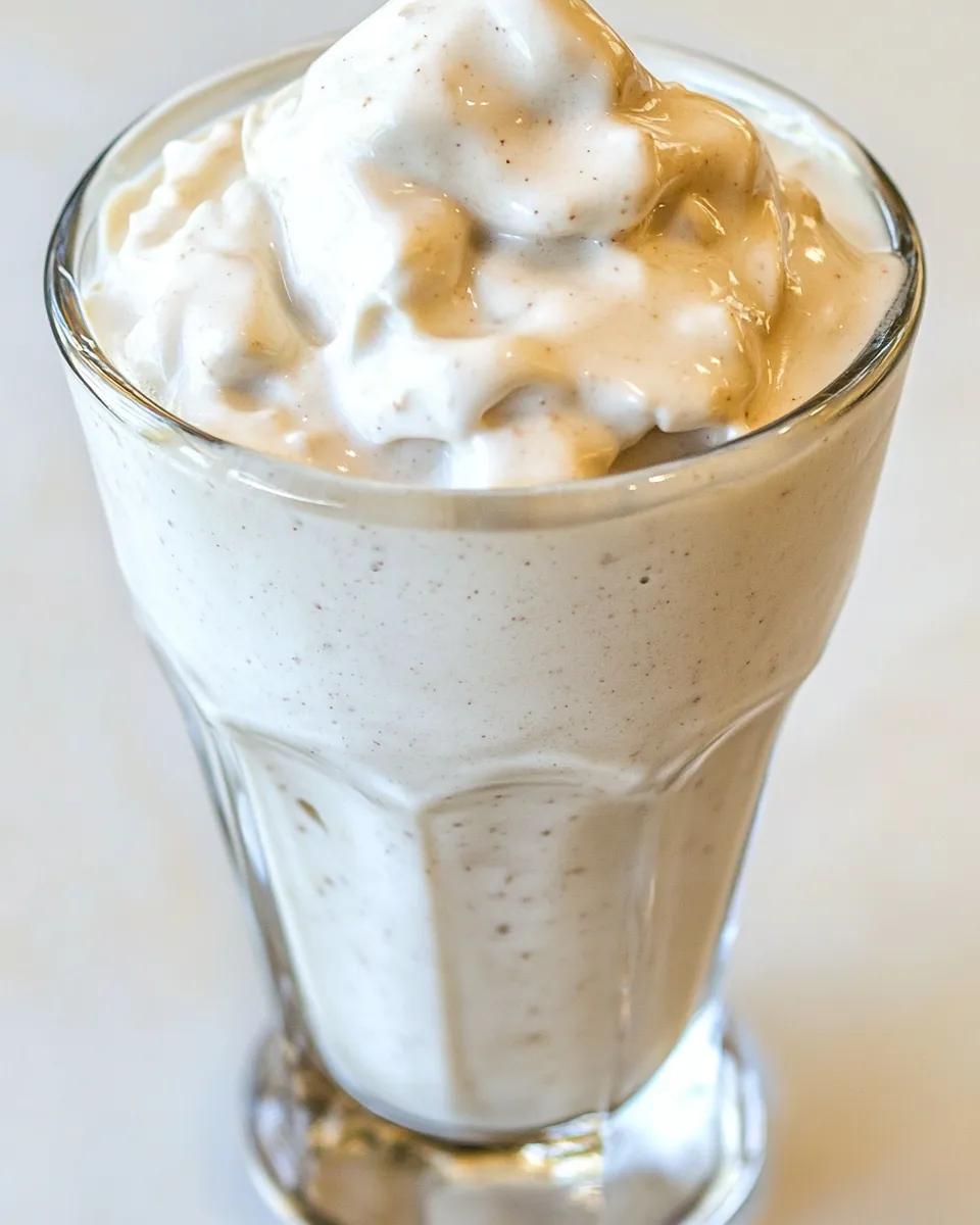 Homemade Vanilla Protein Frosty photo