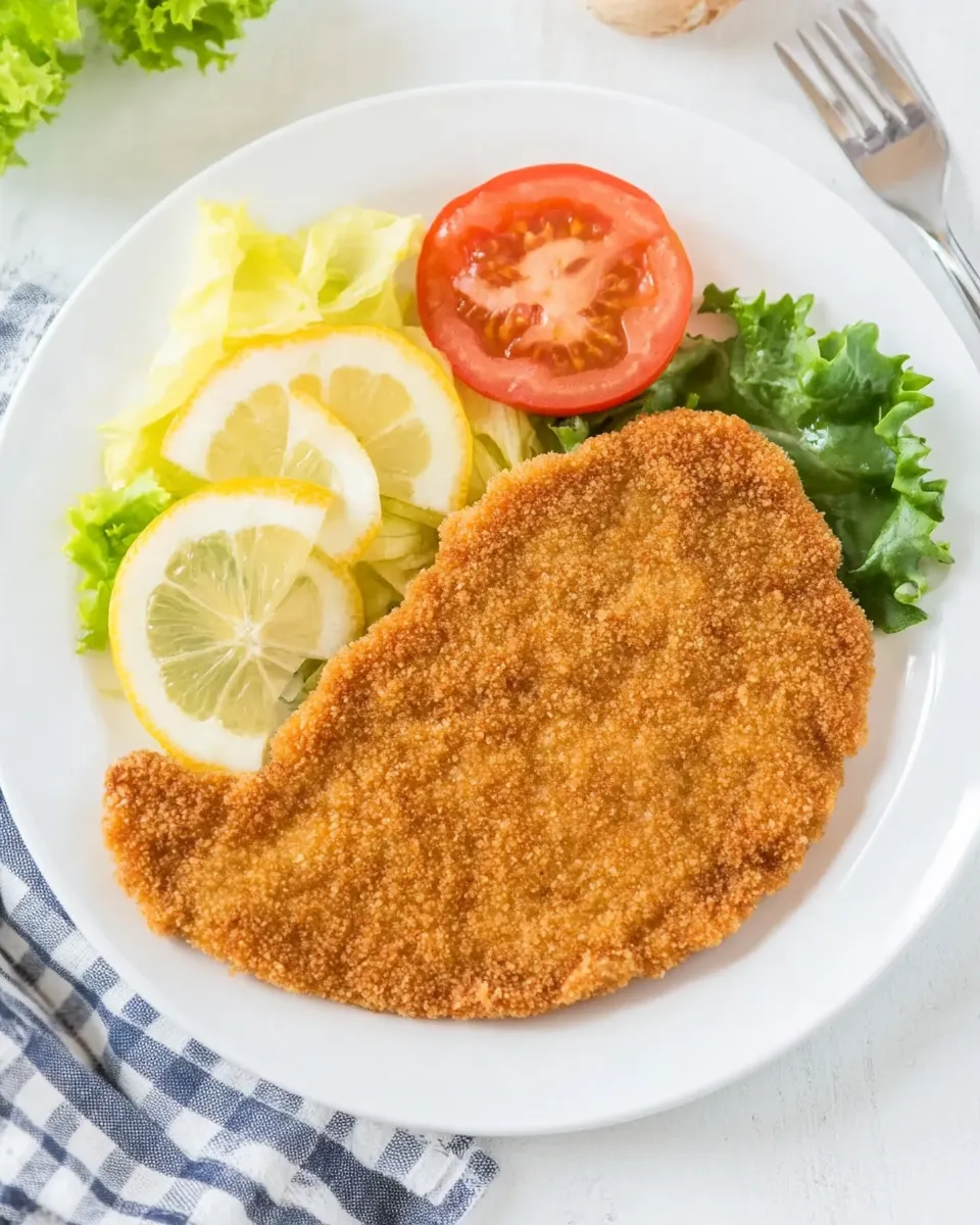 Homemade Veal Milanese (Cotoletta alla Milanese) photo