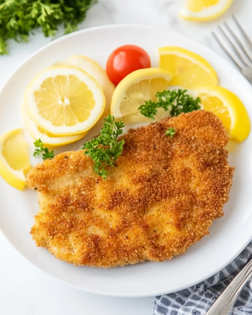 Classic Veal Milanese (Cotoletta alla Milanese) image