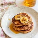 Homemade Vegan Banana Pancakes (Grain-Free, Paleo) recipe photo