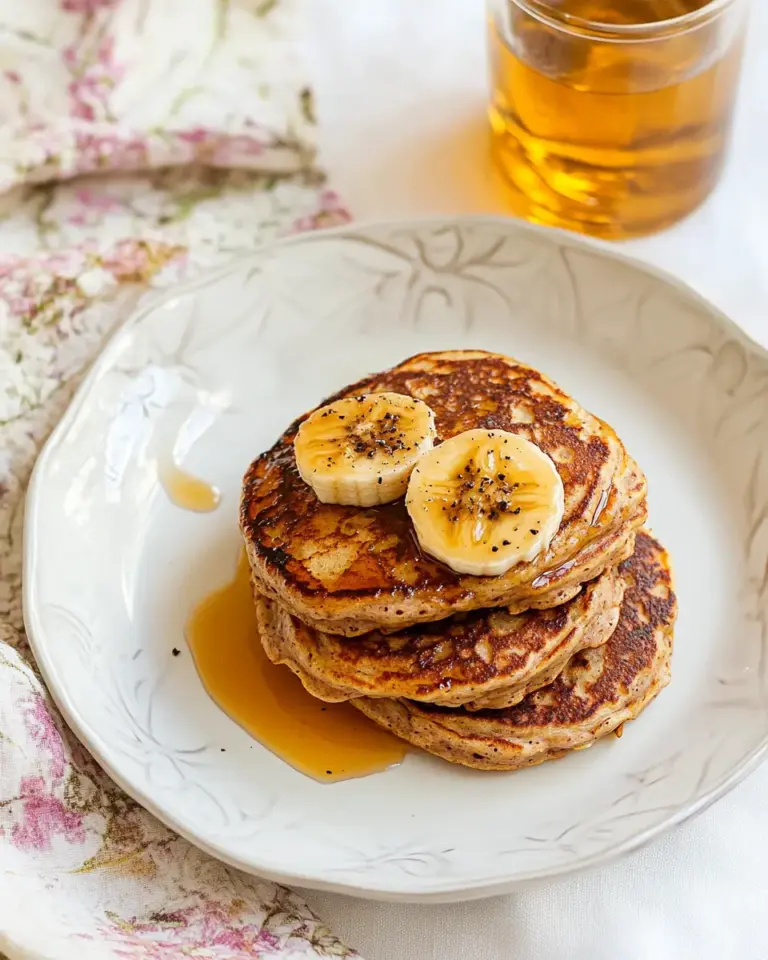 Homemade Vegan Banana Pancakes (Grain-Free, Paleo) recipe photo
