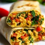 Homemade Vegan Breakfast Burritos photo