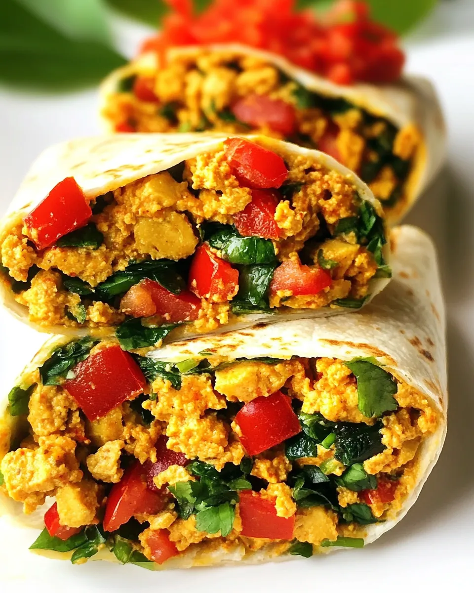 Classic Vegan Breakfast Burritos recipe image