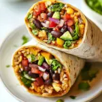 Homemade Vegan Burrito photo