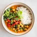 Homemade Vegan Chickpea Curry photo