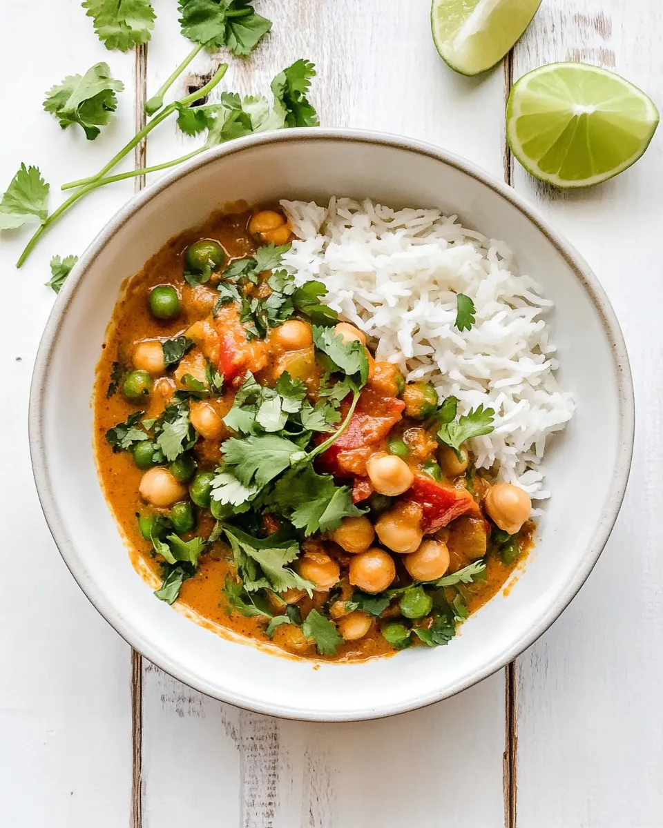 Classic Vegan Chickpea Curry image