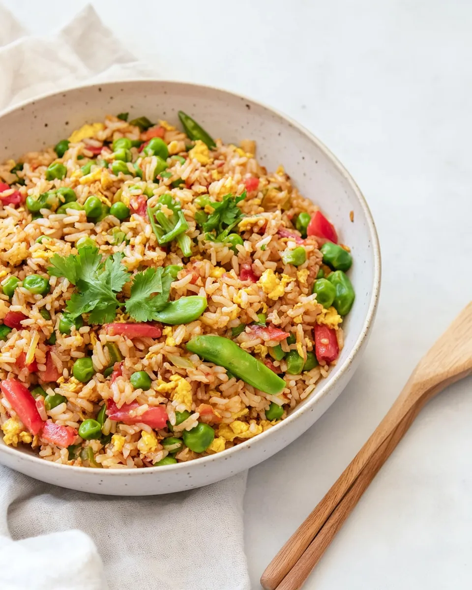 Healthy Vegan Fried Rice recipe photo