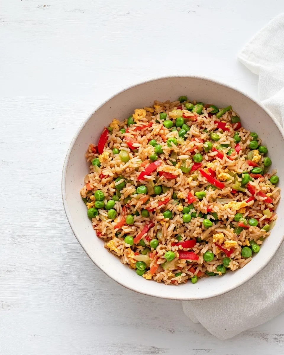 Classic Vegan Fried Rice shot