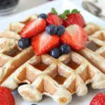 Homemade Vegan Gluten-Free Waffles (Oil-Free!) photo
