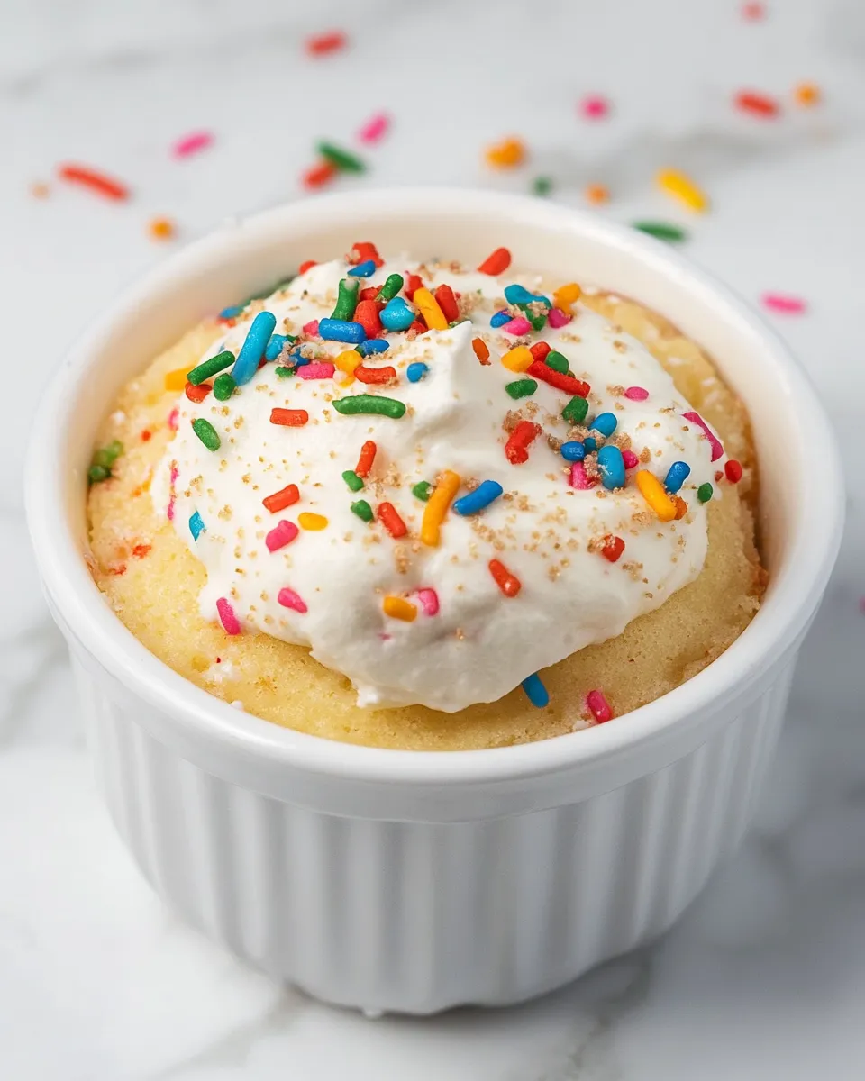 Delicious Vegan Mug Cake recipe photo