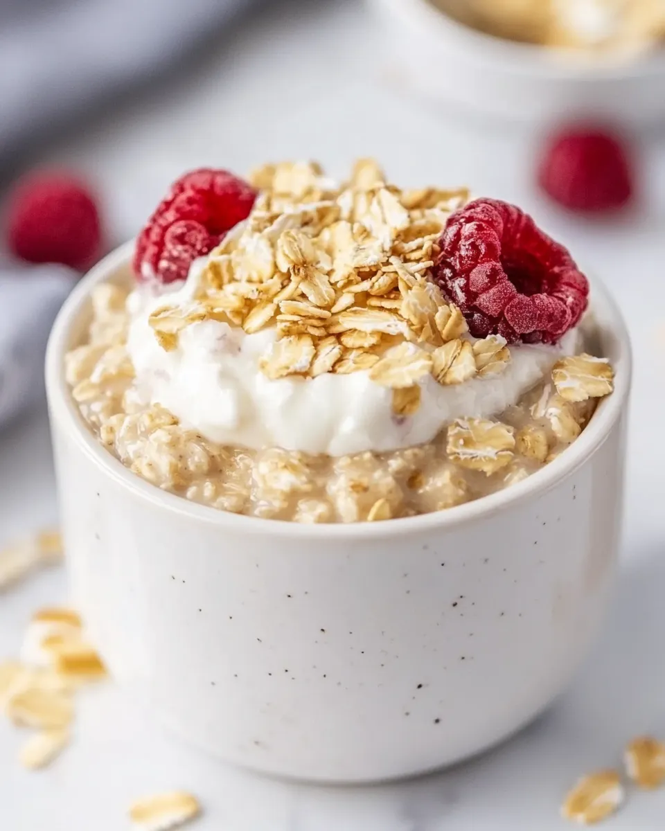 Classic Vegan Overnight Oats dish photo