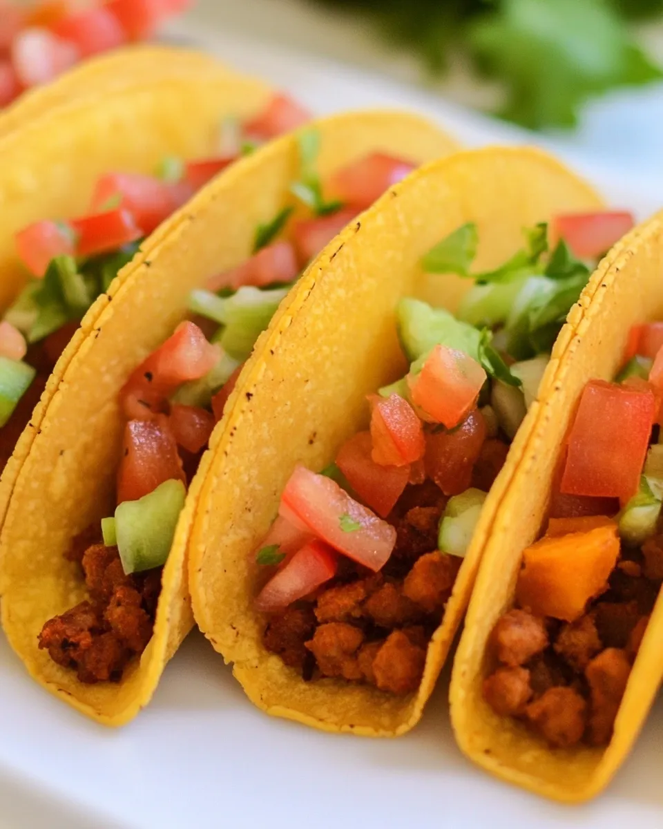 Easy Vegan Tacos recipe photo