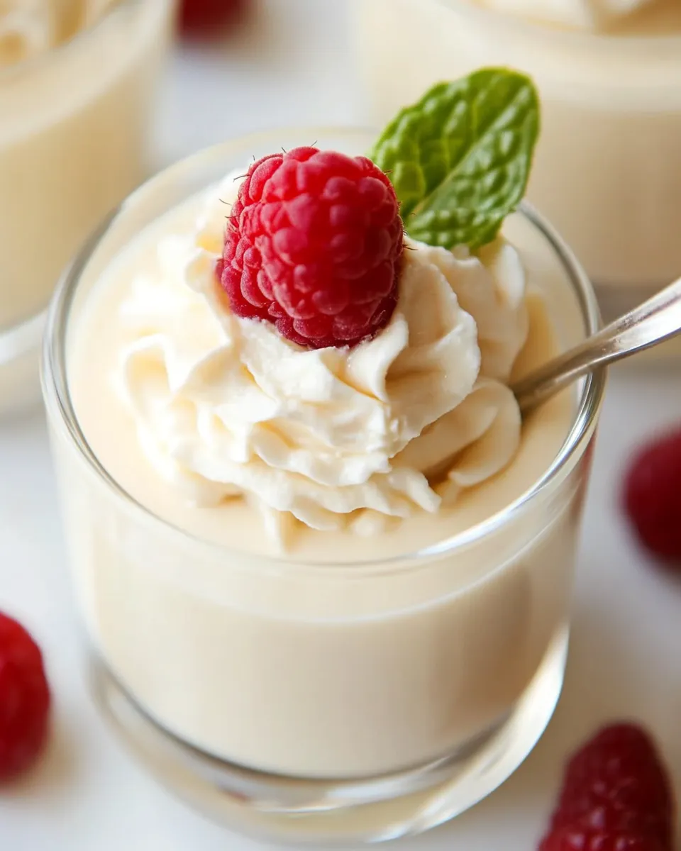 Classic Vegan White Chocolate Mousse image