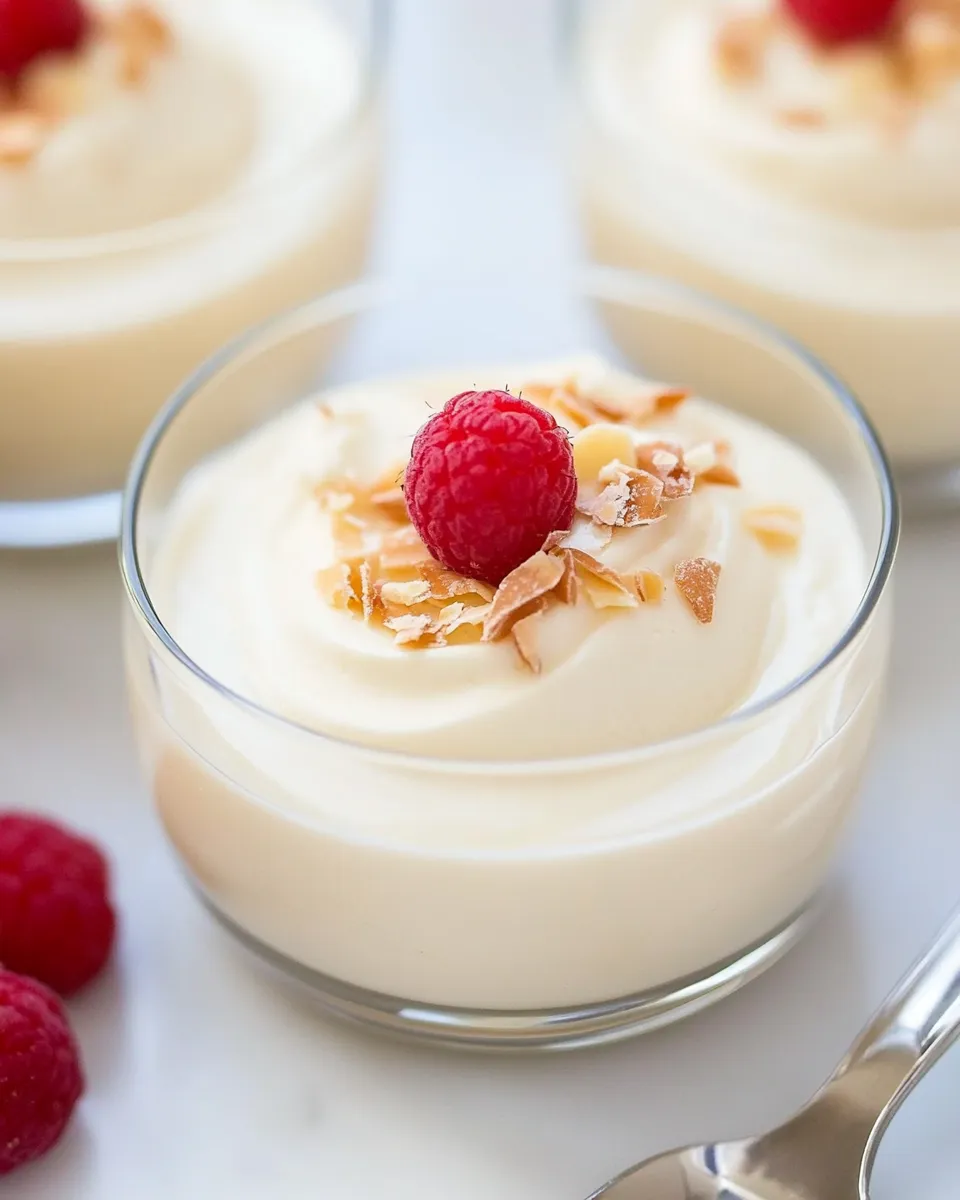 Easy Vegan White Chocolate Mousse recipe photo