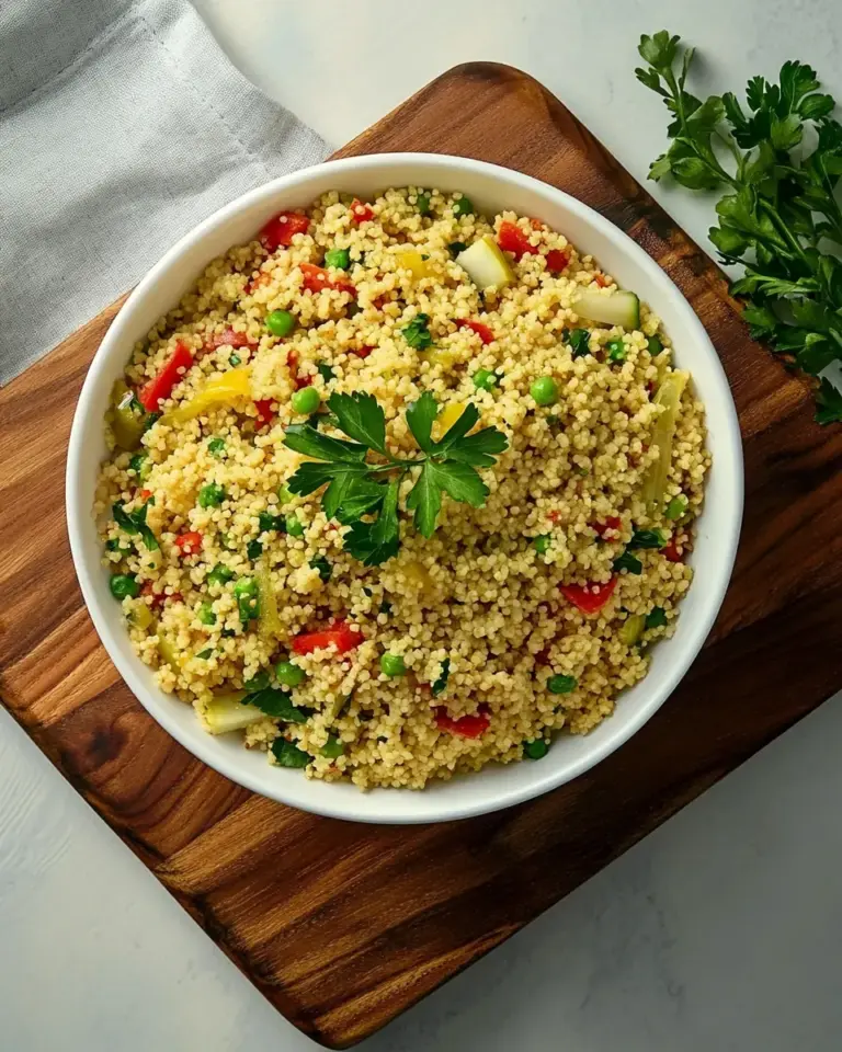 Easy Vegetarian Couscous photo