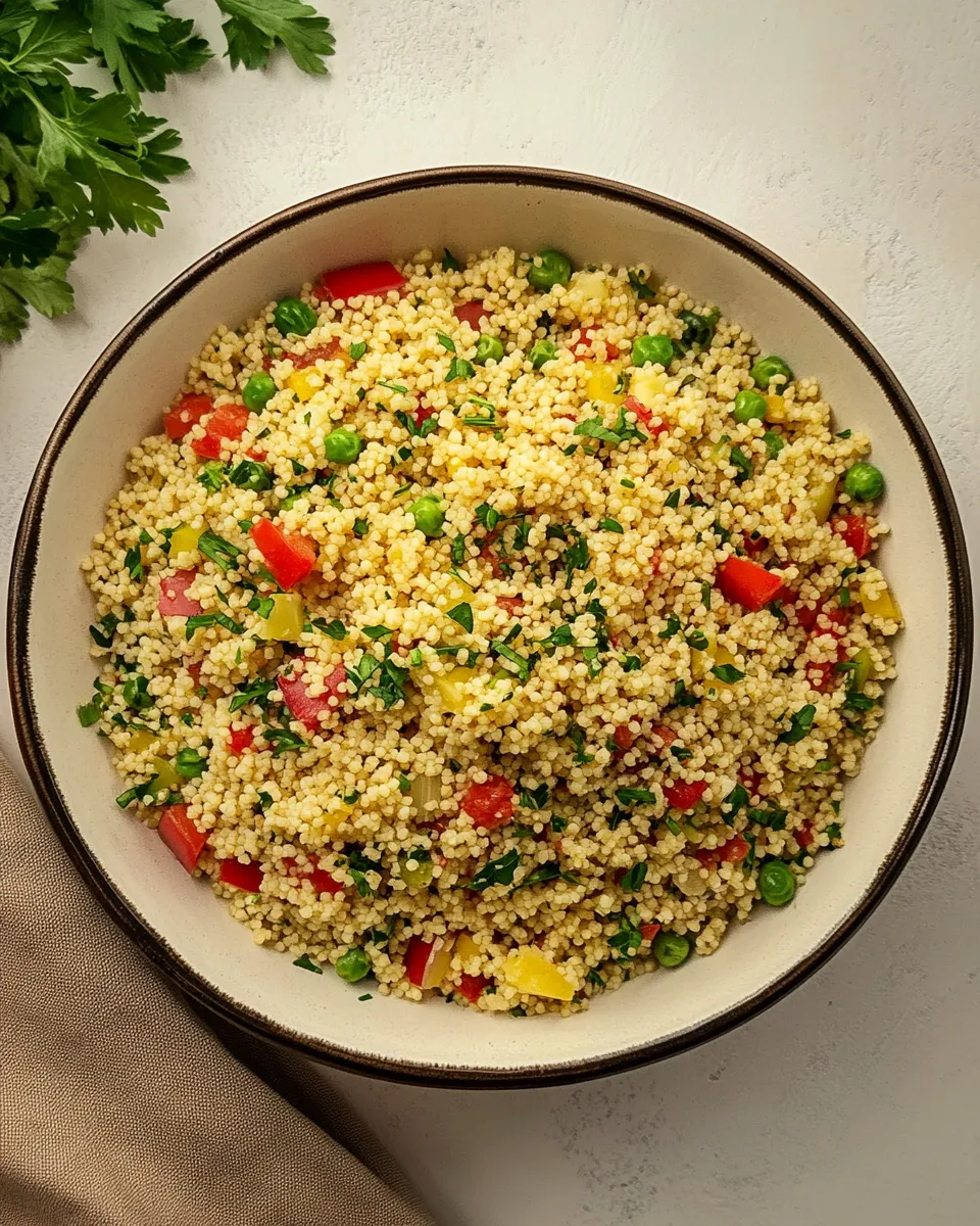 Delicious Vegetarian Couscous image